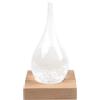 Ieron Storm Glass, previsioni del Tempo, Stazione meteorologica, Moda Creativa per Ufficio e Decorazioni per la casa, Bottiglia di Vetro a Forma di Goccia d'Acqua, Bottiglie Decorative per casa