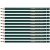 STABILO - Matita colorata Premium - Original | Confezione da 12, Verde Foglia Profondo