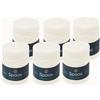 Spaas 6 Candele a Colonna Rustico Inodori, 80/110mm, ± 65h, Bianco
