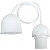 Tibelec 771010 - Montatura in plastica, E27, colore bianco
