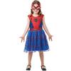 Rubie's 3001013-4000 - Costume da Spider-Girl Deluxe Marvel-Spiderman, multicolore, 3-4 anni
