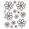 4R Quattroerre.it 32103 Adesivo Stickers Fiori Margherite, 14 x 16 cm