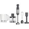 Kenwood Triblade XL+ - Minipimer 1000W Tritatutto 0,5L Grigio