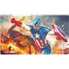 Gamegenic Magic: The Gathering Marvel Super Heroes Prime Playmat - Captain A