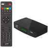 i-ZAP T366 - Decoder Digitale Terrestre 2026 DVB-T2 con Telecomando incluso. Presa HDMI, SCART, USB, ETHERNET