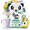 Panda Tea - Night Cleanse - Tè e Infusi Detox Certificato Biologico - 28 Bustine per una Cura Detox Notturna - Anti-Gonfiore e Pancia Piatta, Favorisce il Riposo Notturno
