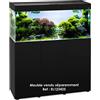 Aquael Aquarium Opti Set 240 Nero LED 2.0 2x17w 121x41x56cm ep.8mm 240L
