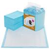 FEANDREA 55 Tappetini Assorbenti per Cani, M (60 x 60 cm), Blu e Bianco PTD65BU
