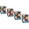 Funko PERSONAGGI FUNKO POP! ORIGINALI SINGOLI E SERIE COMPLETE CON CUSTODIA PROTETTIVA