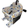 CENGPXGH Cuscino traspirante per carrello della spesa per bambini, con imbottitura per un maggiore comfort e protezioni, cuscino traspirante per seggiolini per neonati