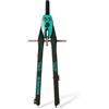 STAEDTLER NORIX 555 compasso rapido Verde francese, fino a 350 mm | Con meccanismo a pulsante e rotella centrale, gamba a matita ripiegabile, con adattatore e scatola ricambi - 555 01-54