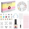 OFFCUP Kit Brillantini per Denti Fai da Te Dente Gemma Brillantini Denti Kit, Kit Brillantino Dente, Tooth Gems Kit per Decorare Denti e Unghie per Feste di Trucco Celebrazioni Giochi di Ruolo