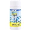 GNAUMORE Agente di drenaggio per tubi, potente polvere schiumosa per lavelli, uso rapido e pratico, per cucina, bagno e toilette, 110 g