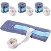 FUSHENGCHUANG Cinghie anti-strangolamento in spugna 4PCS per arti letto ospedaliero cinghie da polso per mano e caviglia paziente Cintura di ritenuta anti-estubazione tubo Scratch Manic Prodotti per la cura（polso）