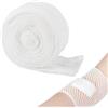 VTYTZZ Benda per tubi, per gamba, per braccio, fasciatura in rete, per tubo, per polso, gomito, piedi, gambe, protezione delle ferite, 2 m x 3,8 cm