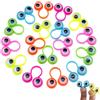 Niumowang 48 Pezzi Occhi Marionette da Dito, Mostro Occhio Marionette Da Dito, Burattini a Dito con Occhi Anelli, Giocattoli per bambini, regali di compleanno per bambini