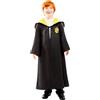 Funidelia Costume Ufficiale Tassorosso Harry Potter per bambino e bambina, Include: Tunica con stemma stampato, Taglia 10-12 anni - Tenuta per bambini per feste, Carnevale e Halloween