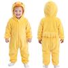 Alaoo Costume da Anatra Gialla per Bambino, Costume da con Tuta, 90cm