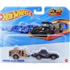 Hot Wheels Veicolo pressofuso Porsche 911 fuoristrada della flotta della pista [nero e marrone], scala 1:64