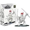 Playmates Teenage Mutant Ninja Turtles: Leonardo (Black and White Original Sketch Ver.) Anteprime Action Figure Esclusiva
