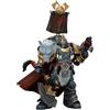 GWTCTOY JoyToy GW 40K - Action figure 1:18, Space Wolves Legion Praetor con ascia di energia e scudo da combattimento, 12,4 cm