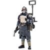 GWTCTOY JoyToy Action Figure 40K con licenza originale, scala 1:18, Astra Militarum Death Corps of War Veteran Squad, soldato specialista di telecomunicazioni