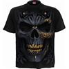 Spiral Black Gold Uomo T-Shirt Nero Regular