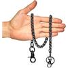 newtro Wallet Chain Men Women Boy Girl, Biker Motorcycle Pants Jean Punk Long Key Chain Black Gold Silver 26 Types