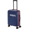 travelite NFL Trolley Rigido Bagaglio a Mano New England Patriots, 40 x 55 x 20 cm, trolley ABS conforme Lufthansa, Eurowings, valigia cabina con lucchetto TSA e 4 doppie ruote, 2,8 kg, 36 L