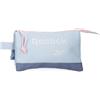 Reebok Andrew Astuccio Triplo Blu 22x12x5 cm Poliestere by Joumma Bags, blu, Astuccio triplo
