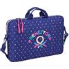 safta BENETTON DROP - Zaino per laptop fino a 15,6, ideale per bambini di diverse età, comodo e versatile, qualità e resistenza, 40 x 4 x 27 cm