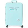 Reebok Reebok Valigia media Turchese 48x70x26 cm ABS rigido Chiusura TSA integrata 74L 2.5 kg 4 Doppie ruote
