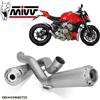 MIVV Scarico doppio DUCATI STREETFIGHTER V4 2022 2023 MIVV X-m1 Titanio RC