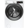 Haier Hoover H-WASH 500 Lavatrice Standard 10 Kg, Libera Installazione, Carica Frontale, Classe A-15%, 1400 Giri, App hOn, Programma Hygiene, Cicli Care, AxLxP 85x60x51 cm, Bianca - HW 410AMBC7/1-S