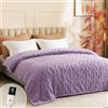 Aheadpret Coperta Elettrica 150x200cm, Morbida e Lavabile Comodo, Viola | 9 Livelli di Temperatura ,10H Spegnimento Auto,Coperta Riscaldante Elettrica,Riscaldamento Rapido, Per Casa e Ufficio