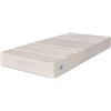 Marcapiuma Materasso Singolo 100% Lattice 90x195 alto 20 cm SEVENLIFE 20 Rigidità H2 Medio Ergonomico Naturale 7 zone con Rivestimento SILVER sfoderabile Antiacaro Traspirante 100% Made in Italy