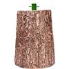 Nataland Base Tronco per Albero di Natale con Effetto Legno Naturale, Supporto Decorativo Robusto e Stabile con Aggancio Universale per Alberi Fino A 270 cm