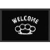 Fan-O-Menal Zerbino con Stampa - Welcome Tirapugni - 25045 - Tgl circa 60 X60 x 40 CM