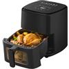 Extralink Friggitrice ad Aria 5L 1500W Air Fryer 7 Programmi Touch LED