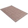 Comart - Tappeto Cucina Trama - 50x80 cm Marrone - Antiscivolo e Assorbente