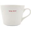 Keith Brymer Jones Word Range - Tazza standard con secchio da 350 ml, motivo: santa!