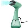 OLAYMEY Steamer - Vapore da viaggio, 1800 W, 400 ml, ferro da stiro a vapore portatile, 30 g/min, riscaldamento rapido in 20 secondi, spazzola a vapore leggera per la casa