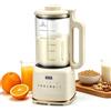 VeftBltrem Macchina per il latte vegetale 10 in 1 1800 ml, macchina per il latte di soia con 48 lame titanio, timer 12H, mantenimento caldo, autopulizia, 800 W per latte vegetale casa mandorla, noce, avena