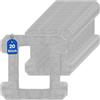 NIXOOT Panno di pulizia per ECOVACS WINBOT W2 PRO Omni/W2 Omni/W2/W1 Pro/W1, 20