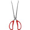 OKUMEYR Cattura Strumento Di Pesca Mare Pinze Per Forbici Pinze Da Cucina Cattura Mare Stufa A Legna Strumento Di Forno Clip Di Carbone Di Legno Pinza Per Pesce Granchio Acciaio Inox
