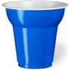 Generico 200 Bicchieri plastica CAFFE' da 70 cc | VARI COLORI | bicchierini da caffè 70ML varie pezzature MADE IN ITALY (Blu)
