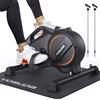StarTech Cyclette da pavimento - Mini bici fitness - Resistenza magnetica a 16 livelli - Silenziosa - Display LCD - Bluetooth - Pieghevole - Ideale per ufficio e casa - Colore: nero