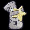 Tatty Teddy With Star Sew On Patch