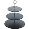 SET PORTATA TORTA TRE PIANI ARDESIA STAND PER DESSERT CUCINA ARREDO ARTESE'