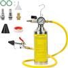 KIT RISCIACQUO CLIMATIZZAZIONE AUTO PULIZIA TUBI EVAPORATORE CONDENSATORE TANICA